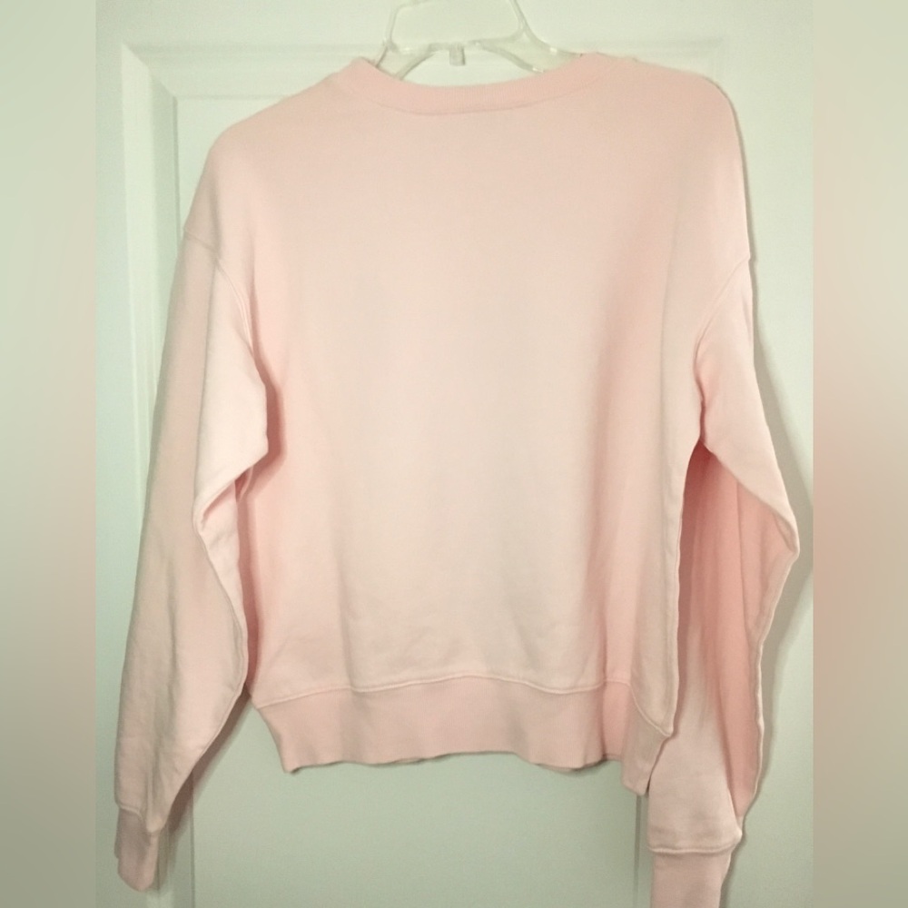 WILDFOX Graphic Crewneck X-Small Pale Pink NWT - Picture 3 of 5